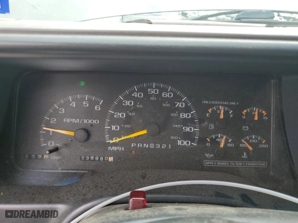1999 Chevrolet Tahoe with VIN 1GNEC13R6XR150124, listed as a Copart auction lot 70630524 with 238,990 mi miles and Salvage Title. Bid and sale history available at carsss.com. Image 9.