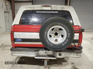 1992 Ford Bronco XL with VIN 1FMEU15NXNLA89307, listed as a Copart auction lot 45167655 with Not provided miles and Clean title. Bid and sale history available at DreamBid. Image 6.