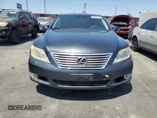 2010 Lexus LS 460 with VIN JTHBL5EF2A5092421, listed as a Copart auction lot 66756174 with 214,879 mi miles and Salvage title. Bid and sale history available at DreamBid. Image 5.
