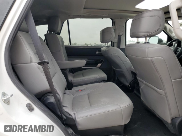 2024 Toyota Sequoia SR5 with VIN 7SVAAAAA5RX003159, listed as a Copart auction lot 45569285 with 17,581 mi miles and Salvage Title. Bid and sale history available at carsss.com. Image 11.