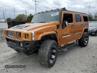 2006 Hummer H2 with VIN 5GRGN23U46H115817, listed as a Copart auction lot 73933564 with 128,671 mi miles and Salvage Title. Bid and sale history available at carsss.com. Image 1.