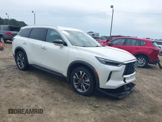 2023 Infiniti QX60 Luxe с VIN 5N1DL1FS7PC348051, выставлен на аукционе IAAI как лот 42212530 с пробегом 55 207 миль миль и . История ставок и продаж доступна на DreamBid. Изображение 1.