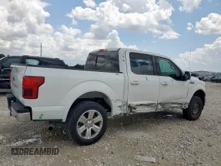 2020 Ford F-150 XL with VIN 1FTEW1C40LKE64326, listed as a Copart auction lot 63694335 with 42,376 mi miles and Salvage title. Bid and sale history available at DreamBid. Image 3.