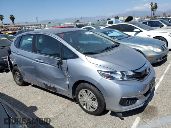 2018 Honda Fit LX with VIN 3HGGK5H46JM702255, listed as a Copart auction lot 61026414 with 80,380 mi miles and Salvage Title. Bid and sale history available at carsss.com. Image 4.