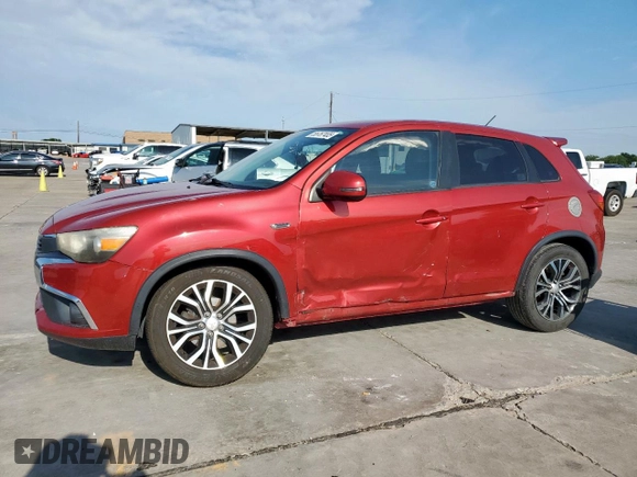 2016 Mitsubishi Outlander ES z VIN JA4AP3AU4GZ054100, wystawiony jako Copart lot #55767405 z przebiegiem 111 901 mil mil oraz Szkoda całkowita • Salvage title. Historia ofert i sprzedaży dostępna na DreamBid. Obrazek 1.