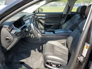 2021 Audi A8 with VIN WAU8EAF82MN033093, listed as a Copart auction lot 67244024 with 37,376 mi miles and Salvage Title. Bid and sale history available at carsss.com. Image 7.