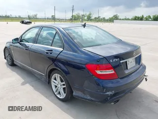 2012 Mercedes-Benz C C 250 Sport with VIN WDDGF4HB1CA599859, listed as a IAAI auction lot 42120154 with 74,151 mi miles. Bid and sale history available at carsss.com. Image 3.