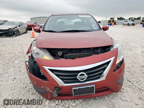 2016 Nissan Versa SV with VIN 3N1CN7AP6GL851450, listed as a Copart auction lot 59543325 with 135,747 mi miles and Salvage title. Bid and sale history available at DreamBid. Image 5.