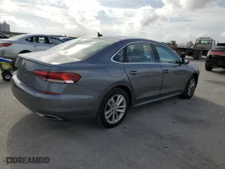 2020 Volkswagen Passat 2.0T SE with VIN 1VWSA7A33LC014062, listed as a Copart auction lot 36801033 with 77,435 mi miles. Bid and sale history available at carsss.com. Image 3.