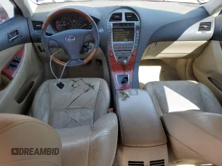 2007 Lexus ES with VIN JTHBJ46G772124975, listed as a Copart auction lot 52200865 with 166,037 mi miles and Salvage Title. Bid and sale history available at carsss.com. Image 8.