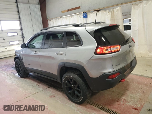 2017 Jeep Cherokee Trailhawk L Plus with VIN 1C4PJMBBXHW666051, listed as a Copart auction lot 51605455 with 99,259 mi miles and Salvage Title. Bid and sale history available at carsss.com. Image 2.