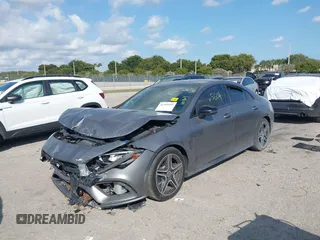 2020 Mercedes-Benz CLA with VIN WDD5J4HB1LN044179, listed as a IAAI auction lot 41499559 with 65,914 mi miles. Bid and sale history available at carsss.com. Image 2.