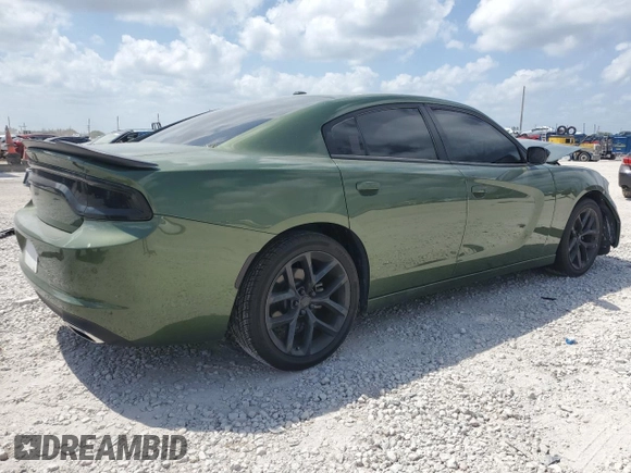 2022 Dodge Charger SXT with VIN 2C3CDXBG2NH150140, listed as a Copart auction lot 54096495 with 27,985 mi miles and Non Repairable. Bid and sale history available at DreamBid. Image 3.