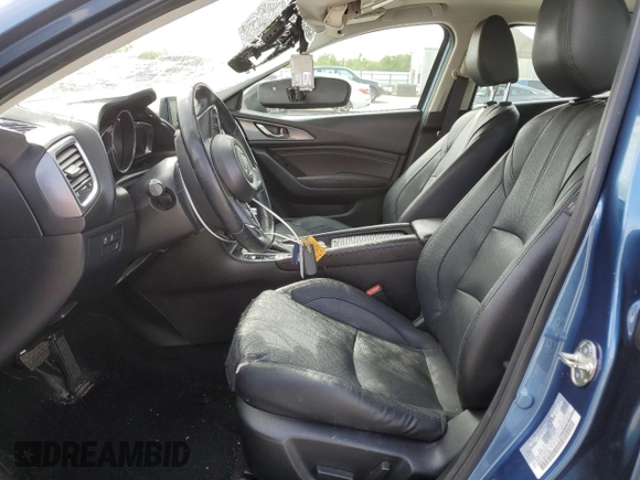 2017 Mazda 3 Grand Touring z VIN 3MZBN1M38HM147869, wystawiony jako Copart lot #53503235 z przebiegiem 99 074 mil mil oraz Szkoda całkowita • Salvage title. Historia ofert i sprzedaży dostępna na DreamBid. Obrazek 7.