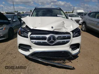 2022 Mercedes-Benz GLS 450 with VIN 4JGFF5KE5NA596444, listed as a Copart auction lot 66557944 with 24,797 mi miles and Salvage Title. Bid and sale history available at DreamBid. Image 5.
