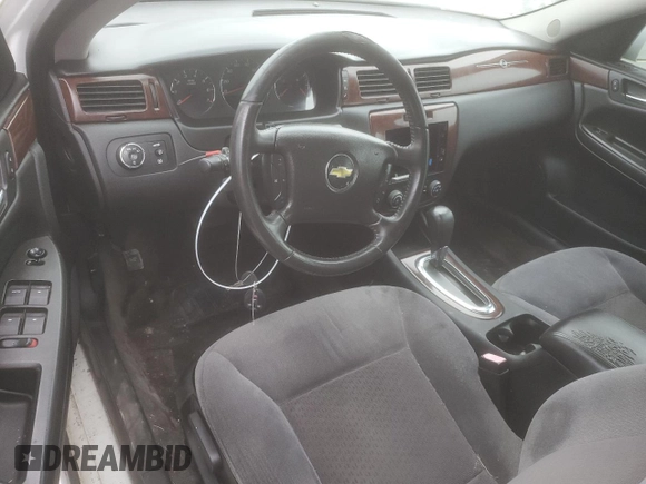 2010 Chevrolet Impala LT with VIN 2G1WB5EK2A1250415, listed as a Copart auction lot 51219575 with Not Provided miles and Salvage Title. Bid and sale history available at DreamBid. Image 8.