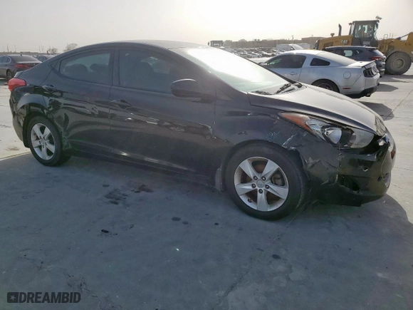 2013 Hyundai Elantra GLS with VIN 5NPDH4AE4DH394767, listed as a Copart auction lot 49319465 with 203,014 mi miles and Clean Title. Bid and sale history available at carsss.com. Image 4.