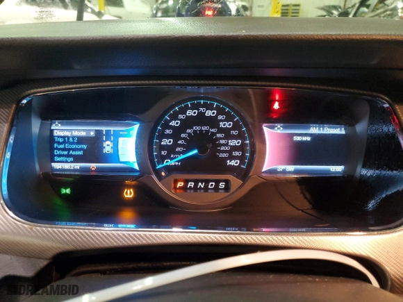 2015 Ford Taurus SHO with VIN 1FAHP2KT0FG156823, listed as a Copart auction lot 44461685 with 194186 miles and Salvage Title. Bid and sale history available at carsss.com. Image 9.