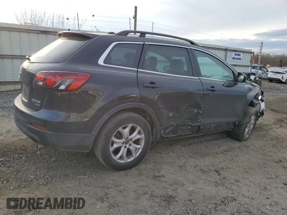 2014 Mazda CX-9 Touring with VIN JM3TB3CV8E0446458, listed as a Copart auction lot 46728585 with 90,394 mi miles and Salvage Title. Bid and sale history available at carsss.com. Image 3.