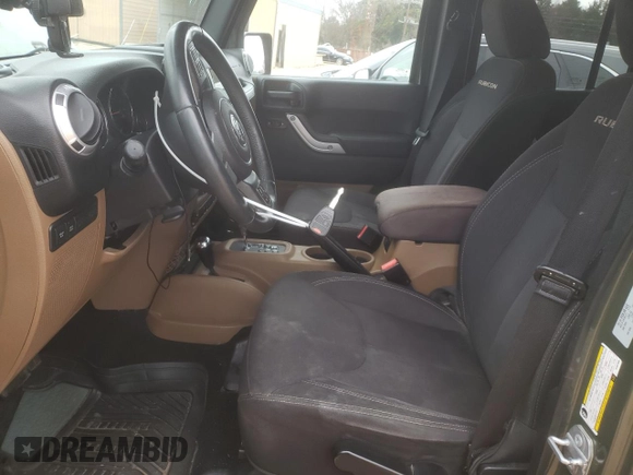 2015 Jeep Wrangler Unlimited Rubicon with VIN 1C4BJWFG3FL667908, listed as a Copart auction lot 89116445 with 75,996 mi miles and Salvage title. Bid and sale history available at DreamBid. Image 7.