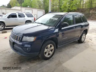 2014 Jeep Compass Sport with VIN 1C4NJCBA2ED925101, listed as a Copart auction lot 51695375 with 116,298 mi miles and Clean Title. Bid and sale history available at carsss.com. Image 1.