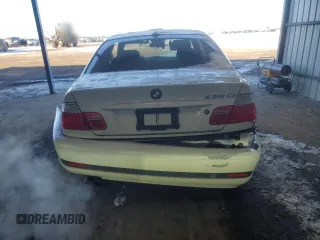 2006 BMW 3 Series 325Ci with VIN WBABD33456PL09635, listed as a Copart auction lot 42366765 with 126,083 mi miles and Salvage Title. Bid and sale history available at carsss.com. Image 6.