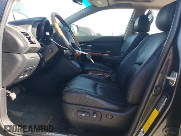 2009 Lexus RX 350 with VIN 2T2GK31U09C081687, listed as a Copart auction lot 45709395 with 197,138 mi miles and Salvage Title. Bid and sale history available at DreamBid. Image 7.