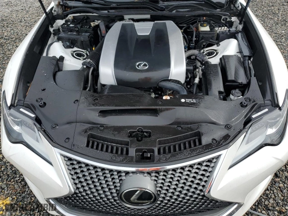 2021 Lexus RC with VIN JTHDZ5BC0M5023233, listed as a Copart auction lot 85615974 with 41,978 mi miles and Salvage Title. Bid and sale history available at carsss.com. Image 11.