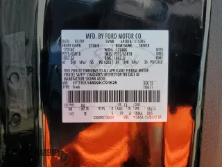 2009 Ford F-150 STX with VIN 1FTRX14899KC91625, listed as a Copart auction lot 49863945 with 203,946 mi miles and Salvage Title. Bid and sale history available at DreamBid. Image 12.