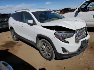 2019 GMC Terrain SLT with VIN 3GKALVEX4KL275802, listed as a Copart auction lot 49688205 with 53,450 mi miles and Clean Title. Bid and sale history available at carsss.com. Image 4.