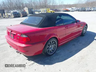 2002 BMW 3 Series M3 with VIN WBSBR93482EX23160, listed as a IAAI auction lot 41908228 with 106,955 mi miles. Bid and sale history available at carsss.com. Image 4.