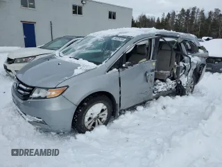 2016 Honda Odyssey EX with VIN 5FNRL5H4XGB509351, listed as a Copart auction lot 44226705 with Not Provided miles and Salvage Title. Bid and sale history available at carsss.com. Image 1.