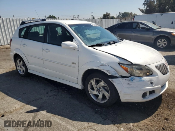2008 Pontiac Vibe with VIN 5Y2SL65808Z423492, listed as a Copart auction lot 73246444 with 119,732 mi miles and Salvage Title. Bid and sale history available at carsss.com. Image 4.