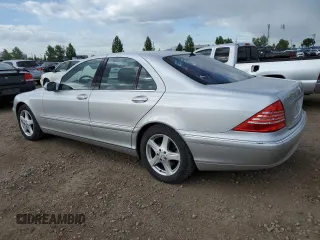 2004 Mercedes-Benz S 320/430/500 z VIN WDBNF70J34A397059, wystawiony jako Copart lot #59629145 z przebiegiem 54 506 mil mil oraz Czysty tytuł • Clean title. Historia ofert i sprzedaży dostępna na DreamBid. Obrazek 2.
