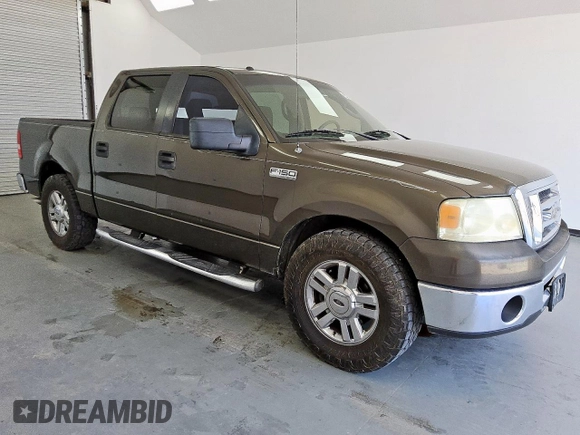 2008 Ford F-150 XL z VIN 1FTRW12W68FB29608, wystawiony jako Copart lot #57784585 z przebiegiem 344 250 mil mil oraz Czysty tytuł • Clean title. Historia ofert i sprzedaży dostępna na DreamBid. Obrazek 4.