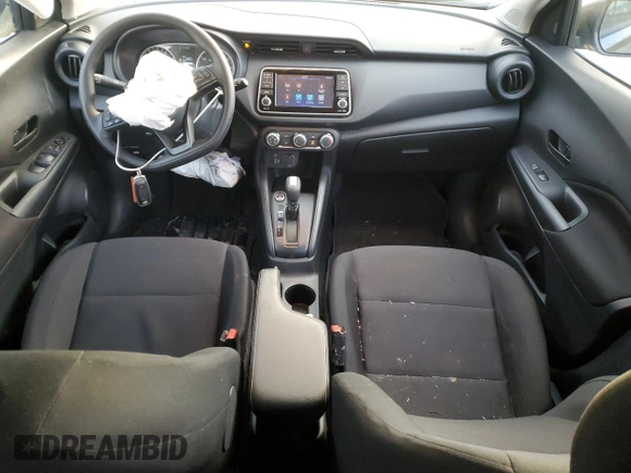 2024 Nissan Kicks S with VIN 3N1CP5BV6RL550465, listed as a Copart auction lot 41500095 with 956 mi miles and Salvage Title. Bid and sale history available at DreamBid. Image 8.