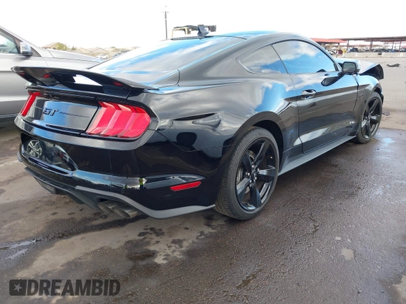 2021 Ford Mustang GT with VIN 1FA6P8CF0M5154694, listed as a IAAI auction lot 41737644 with Not Provided miles and . Bid and sale history available at carsss.com. Image 4.