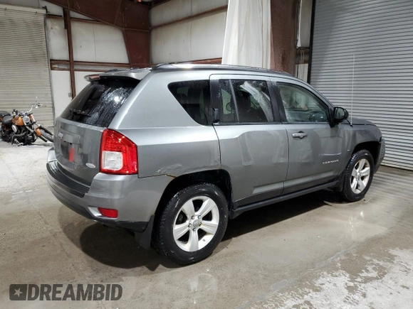 2012 Jeep Compass Latitude with VIN 1C4NJDEB1CD559901, listed as a Copart auction lot 46044185 with 86,000 mi miles and Salvage Title. Bid and sale history available at DreamBid. Image 3.