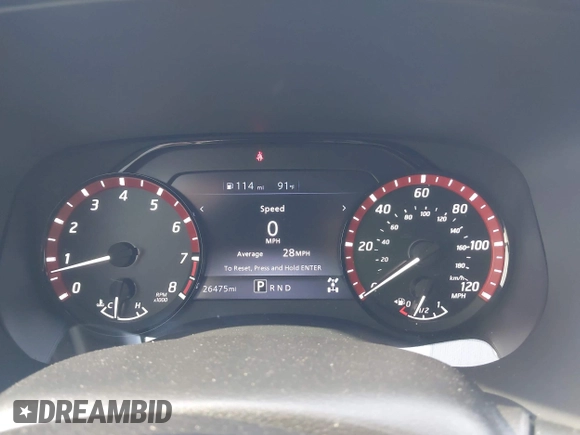2023 Nissan Frontier Pro-4X z VIN 1N6ED1EK0PN670619, wystawiony jako IAAI lot #42044366 z przebiegiem 26 475 mil mil oraz . Historia ofert i sprzedaży dostępna na DreamBid. Obrazek 7.