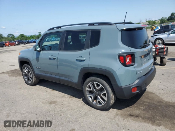 2018 Jeep Renegade Latitude with VIN ZACCJBBB7JPG88689, listed as a Copart auction lot 62062715 with 46,702 mi miles and Salvage title. Bid and sale history available at DreamBid. Image 2.