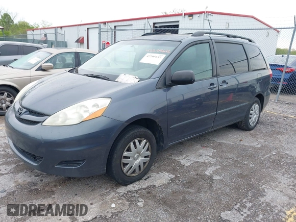 2006 Toyota Sienna CE with VIN 5TDZA23C86S505487, listed as a IAAI auction lot 42205612 with 251,332 mi miles and . Bid and sale history available at DreamBid. Image 2.