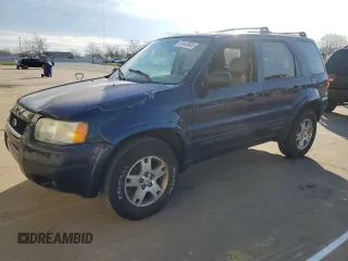 2003 Ford Escape Limited с VIN 1FMCU04123KA03930, выставлен на аукционе Copart как лот 51040805 с пробегом 245 935 миль миль и Чистый • Clean title. История ставок и продаж доступна на DreamBid. Изображение 1.
