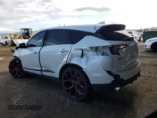 2019 Acura RDX w/A-Spec Pkg with VIN 5J8TC1H60KL004894, listed as a Copart auction lot 50185225 with Not provided miles and Salvage title. Bid and sale history available at DreamBid. Image 2.