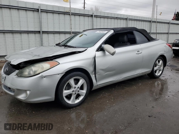 2004 Toyota Solara SE with VIN 4T1FA38P54U038571, listed as a Copart auction lot 47602665 with 203,738 mi miles and Salvage title. Bid and sale history available at DreamBid. Image 1.