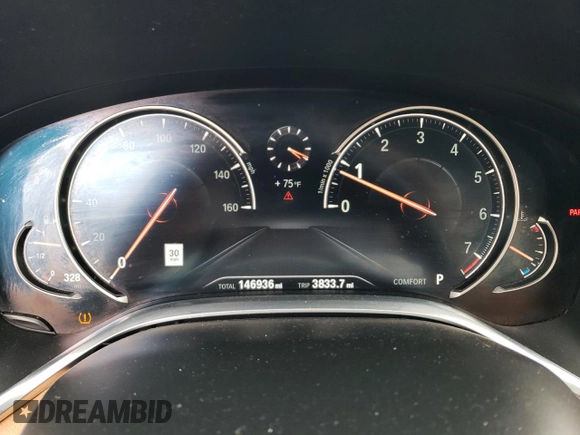 2018 BMW 7 Series 740i xDrive с VIN WBA7E4C58JGV23724, выставлен на аукционе Copart как лот 54731955 с пробегом 146 936 миль миль и Чистый • Clean title. История ставок и продаж доступна на DreamBid. Изображение 9.