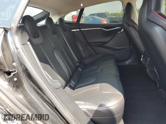 2014 Tesla Model S 60 with VIN 5YJSA1H11EFP36611, listed as a Copart auction lot 59544085 with 97,214 mi miles and Salvage title. Bid and sale history available at DreamBid. Image 10.