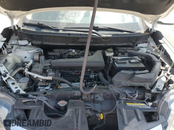 2017 Nissan Rogue SV with VIN KNMAT2MV7HP548402, listed as a Copart auction lot 53717045 with 146,650 mi miles and Salvage title. Bid and sale history available at DreamBid. Image 12.