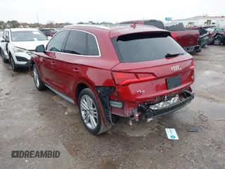 2018 Audi Q5 Prestige with VIN WA1CNAFY2J2248249, listed as a IAAI auction lot 41344379 with 38,401 mi miles. Bid and sale history available at carsss.com. Image 3.