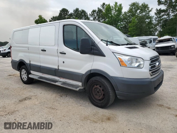 2016 Ford Transit Cargo with VIN 1FTYR1ZM7GKA22550, listed as a Copart auction lot 55584895 with 154,499 mi miles and Salvage title. Bid and sale history available at DreamBid. Image 4.