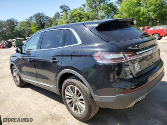 2019 Lincoln Nautilus Select with VIN 2LMPJ6K99KBL25192, listed as a Copart auction lot 48741623 with 43,481 mi miles. Bid and sale history available at carsss.com. Image 2.